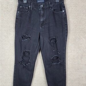 Aeropostale Black High Rise Women Jeans